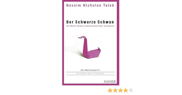 Der Schwarze Schwan Nassim N Taleb 9783446415683 Amazon