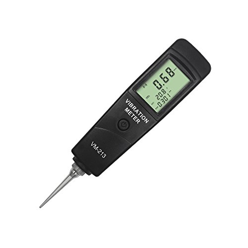 VM-213 Piezoelectric Transducer Vibration Meter Pen Tester Vibrometer Displacement Gauge