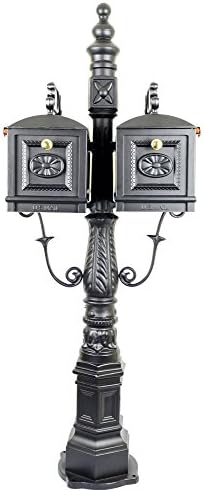 MB600 Double Barcelona Style Mailbox Package