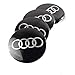 Bearfire 4 x 56.5mm Car Lettering BBS Wheel Center Cap Sticker Wheel Emblem Badge Logo Stickers (Audi)
