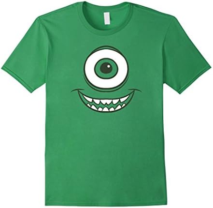 Mens Monsters Inc. Mike Wazowski Eye Graphic Tee Adult T-shirt Large Grass