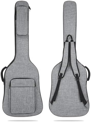 Amazon.com: MUZNOTE Bass Guitar Case, Bass Guitar Gig Bag Backpack