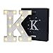 SDOUBLEM LED Marquee Letter Lights Alphabet Light Up Sign for Home Party Bar Decoration Letter K