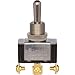 Morris Products Momentary Contact Toggle Switch - Heavy Duty, SPDT 3 Screw Terminals - (On)-Off-(On) - 1500V Dielectric Strength, 100,000 Mechanical Life Cycles - CURus Listed - 1.13" x .63" x .70"
