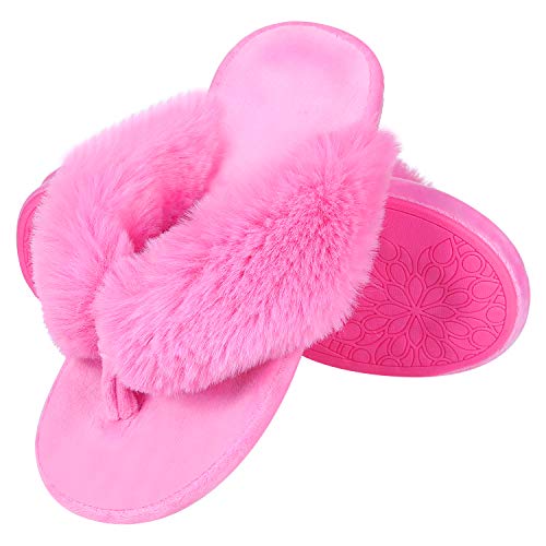 shevalues Memory Foam Flip Flop Slippers for Women Arch Support