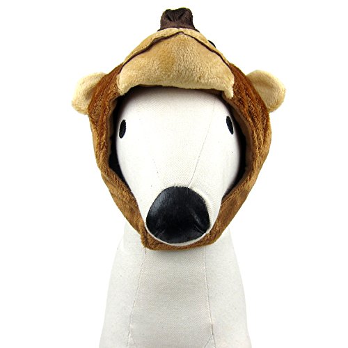 Alfie Pet by Petoga Couture - Aspen Hat for Party Halloween Special Events Costume (for Small Dogs & Cats) - Pattern: Monkey