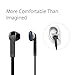 Parkido 2 Pack In-Ear Wired Headphones Earbuds with Microphone Earphones Stereo Sound for Android System Black