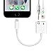 iPhone 7 Adapter Charge and Audio Splitter for iPhone 7 Plus iOS 10.3 Headphones Jack voihome Lightning to 3.5mm Audio Charging Adapter for Earphone
