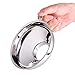 OTHERMAX Canning Funnel - Stainless Steel Jam Funnel for Mason Jar with Handle for Regular and Wide Mouth Jars, Metal Large Kitchen Food Funnels - Silver