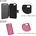 Taken iPhone 8 Leather Wallet Plastic Case with Credit Cards Slot and Metal Magnetic Clip, Apple iPhone 7 Flip Cover, Vintage and Fashion, Durable and Shockproof Holster, 4.7 Inch (Gray) 2017/2016
