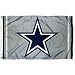 WinCraft Dallas Cowboys Metallic Silver Flag