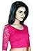 Fressia Fabrics Readymade free Size saree blouse for women party wear choli