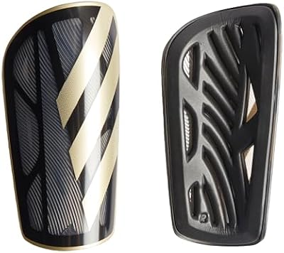 Unisex Tiro SHINGUARD League, Black/Gold Metallic/White, S