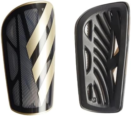 Unisex - Adulto Tiro Shinguard League, Black/Gold Metallic/White, S