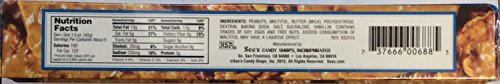 See's Candies Sugar Free Peanut Brittle 8 Oz, Pack of 2