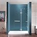Mecor Frameless Hinged Shower Door 44