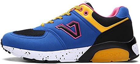 WalkWalk7 Men Sport Equipment Ventilate Ruber Screen Cloth Breathable Summer Runing Shoes(9.5 US,Blue)