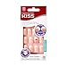 Kiss Everlasting French Nail Kit Medium Pearl Tip 28 Nails (6 Pack)