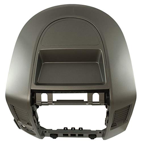 IAMAUTO 54881 Instrument Panel Lid Finisher Bezel For 2004 2005 2006 Nissan Titan XE SE Armada SE (For models WITHOUT Navigation and WITHOUT CD Changer)