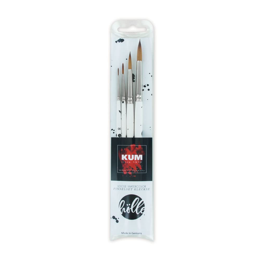 Kum 5143716 Set Frau Hölle, Loose Watercolour, 4 Brush Blobs