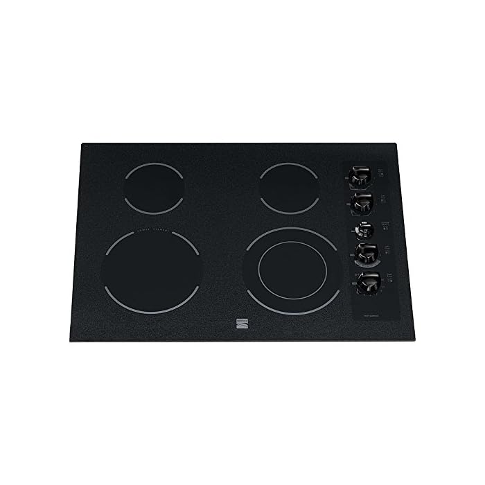 Buy Kenmore 30" Electric 4 Burner Cooktop with Radiant Elements Black