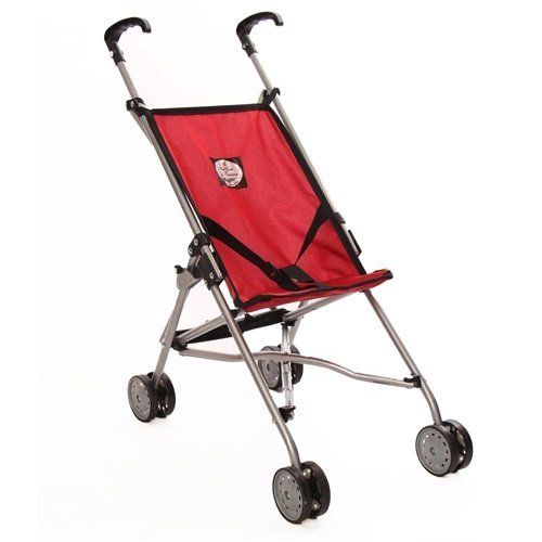 My First Umbrella Doll Stroller, Red