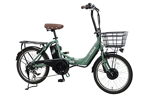 PELTECH(ペルテック) アルミ折り畳み電動アシスト自転車 20インチ折り畳み外装6段変速【簡易組立必要品】(TDN-212L) ペルテック(Peltech)商品画像
