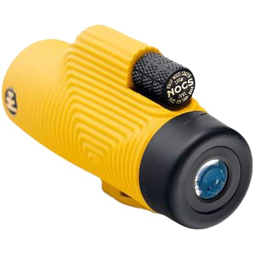Nocs Provisions Zoom Tube 8x32 Monocular Telescope | Lightweight, Compact, 8X Magnification, Wide Field of View for Bird Watching, Hunting, Hiking, Camping, and Other Outdoor Activities - Beeswax