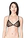 American Apparel Women's Nylon Spandex Micro-Mesh Triangle Cross-Back Bra Size M
