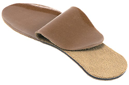 SoxsolS Antislip Cotton Flat Insert For Sockless Shoes Machine Washable Dryer Safe For Women Light Brown Size US 10 Euro 41 - Thumbnail 4