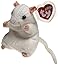 Amazon.com: Ty Beanie Baby Tiny the Cute White Mouse New 2010 Beanie