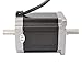 STEPPERONLINE Dual Shaft Nema 34 CNC Stepper Motor 114mm 1204oz.in/8.5Nm 5.0A CNC Router Mill Lathe