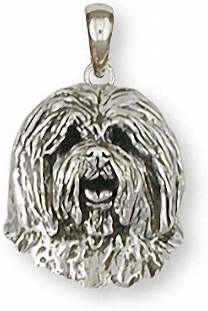 Esquivel and Fees Old English Sheepdog Jewelry Sterling