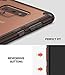 Ringke Fusion Designed for Galaxy Note 9 Case Transparent Shock Absorption Phone Cover for Galaxy Note9 - Smoke Black