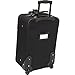 U.S. Traveler New Yorker Lightweight Softside Expandable Travel Rolling Luggage, Red, 4-Piece Set (15/21/25/29)