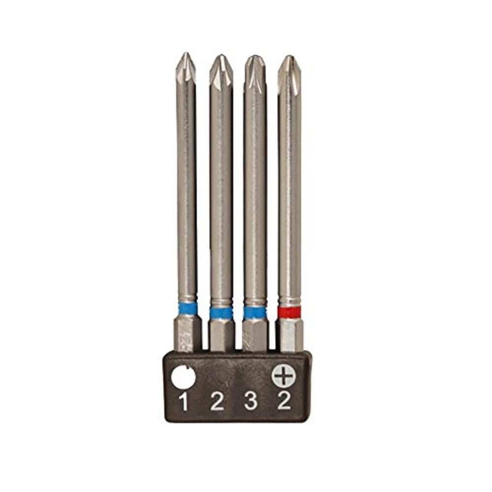 Connex COXT973293 Screwdriver Bit Set, Silver, 90 mm, Set of 4 Piece