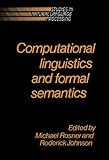 Computational Linguistics and Formal Semantics, , 052141959X