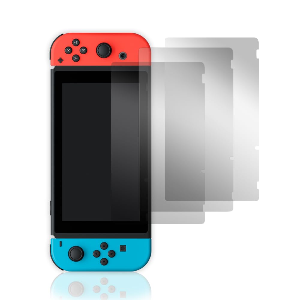 Fenzer 3-Pack Screen Protector for Nintendo Switch 6.2'', Transparent HD Clear Anti-Scratch Screen Protector Compatible Nintendo Switch 6.2''