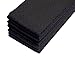 Cotton Craft - 8 Pack - Euro Cafe Waffle Weave Terry Kitchen Towels - 16x28 Inches -Black - 420 GSM quality -Ringspun 2 Ply Cotton - Highly Absorbent Low Lint - Multi Purpose