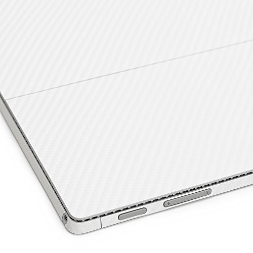 ArmorSuit MilitaryShield - Microsoft Surface Pro 4 Screen Protector + White Carbon Fiber Full Body Skin Protector Anti-Bubble Shield w/ Lifetime Replacements