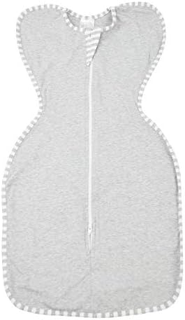 New Infant Baby Cotton Swaddle Sleeping Sack Blanket with Arms Up Mitten Cuffs Sleep Bag(0-6Months) (72005, 3-6Month)