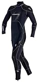 ScubaPro Everflex Steamer Mens 5/4mm Wetsuit (Black, X-Large)