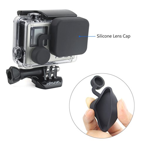 image for SOONSUN Standard Protective Waterproof Dive Housing Case for GoPro Her