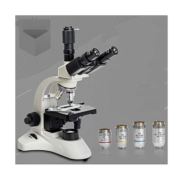 QuRong Professionelles Mikroskop mit optischem Zoom Trinokularmikroskop 1600X für die Reparatur von Leiterplatten… – Bild 8