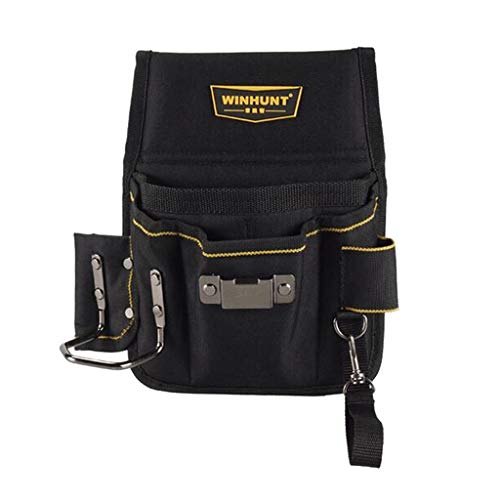 LOVIVER Werkzeugtasche Werkzeug-Gürteltasche Hüfttasche Werkzeuggürtel für Werkzeug Hammer und Zubehör – Bild 3
