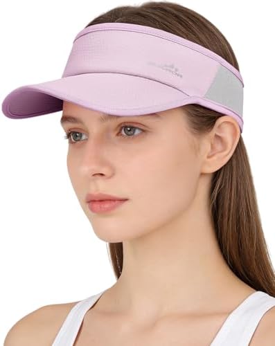Amazon.com: 4Pcs Slip On Sun Visor Hats for Women UV  display picture 2