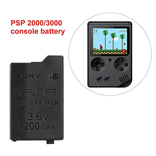 1200mAh Rechargeable Replacement Battery for Sony Game PSP Slim 2000 2001 2006(Black)