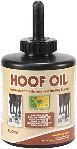 Thoroughbred Remedies Trm Hoof Oil 800ml With Brush - Clear, 800Ml With Brush