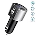 Bluetooth Fm Transmitter, TOMPOL In-Car Wireless Bluetooth FM Transmitter MP3 Player Radio Adapter Car Kit with Dual USB Port and Hands-free Calling