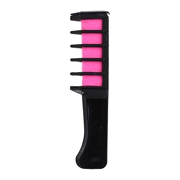 Amazon Com Hair Chalk Comb Set Of 6 Pcs Diy Party Cosplay